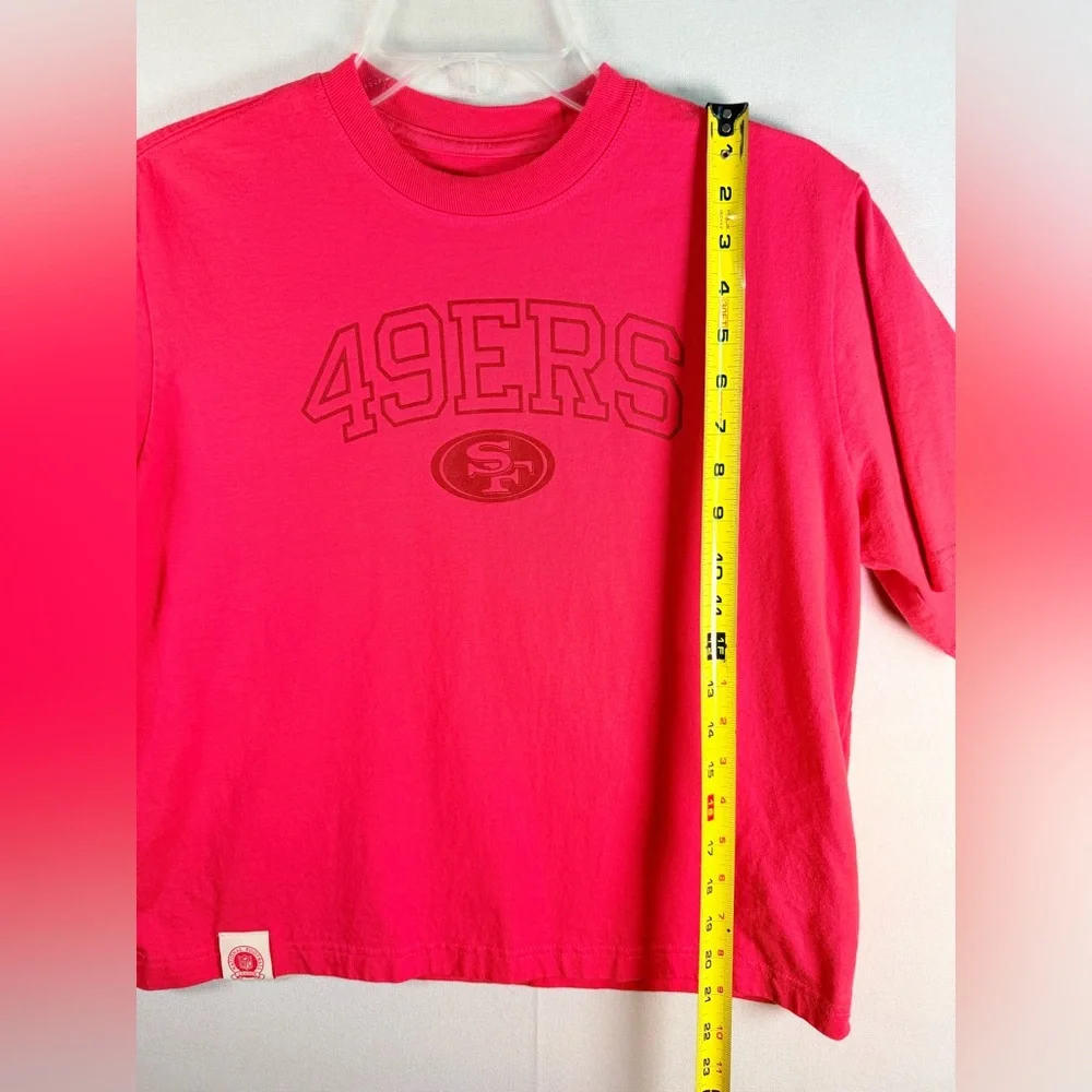 Nike San Francisco 49ers Glory Arch Boxy T-Shirt Women’s S NFL Tee